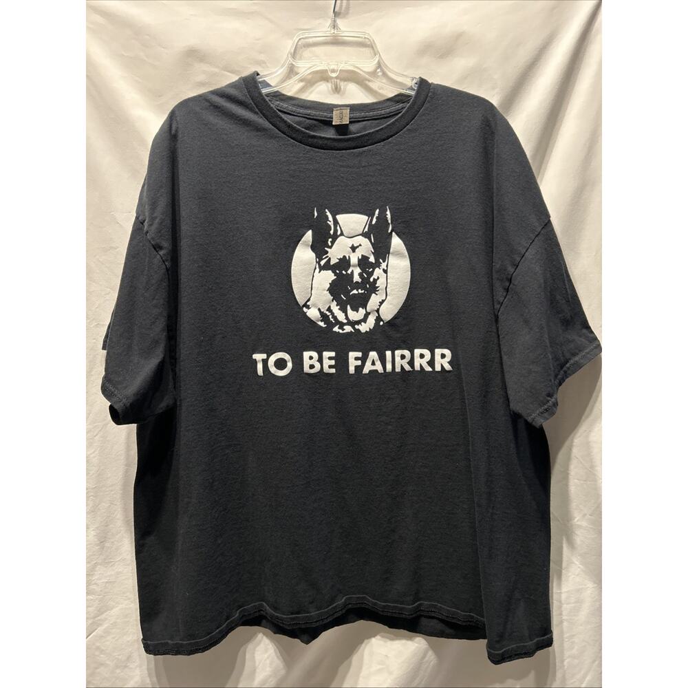 Letterkenny Men's 3x Black "To Be Fairr" T-Shirt